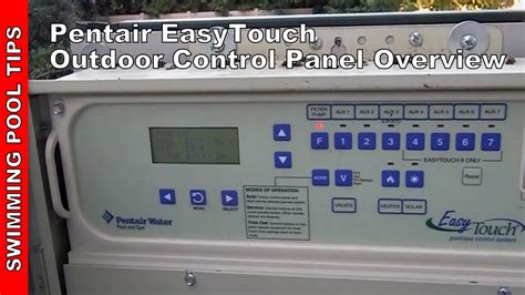 How to reset pentair easy touch panel. Things To Know About How to reset pentair easy touch panel. 
